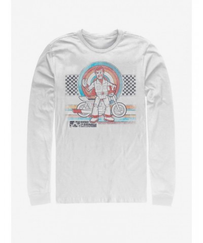 Disney Pixar Toy Story 4 Ride 4 Lyfe White Long-Sleeve T-Shirt $11.28 T-Shirts