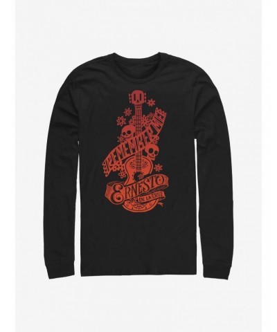 Disney Pixar Coco Ernesto De La Cruz Remember Me Long-Sleeve T-Shirt $7.60 T-Shirts