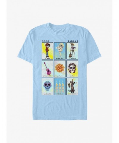 Disney Pixar Coco Character Cards T-Shirt $7.36 T-Shirts