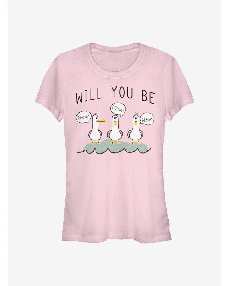 Disney Pixar Finding Nemo Will You Be Mine Girls T-Shirt $8.37 T-Shirts