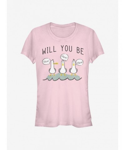 Disney Pixar Finding Nemo Will You Be Mine Girls T-Shirt $8.37 T-Shirts