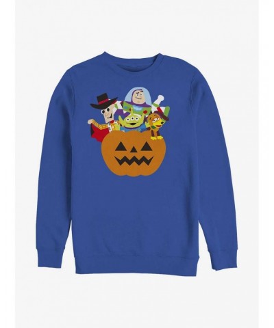 Disney Pixar Toy Story Pumpkin Surprise Characters Sweatshirt $12.14 Sweatshirts