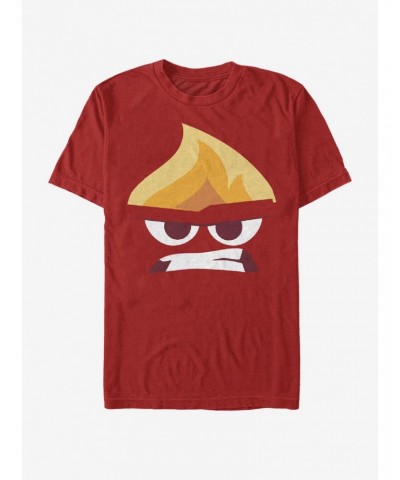 Disney Pixar Inside Out Angry Face T-Shirt $5.35 T-Shirts