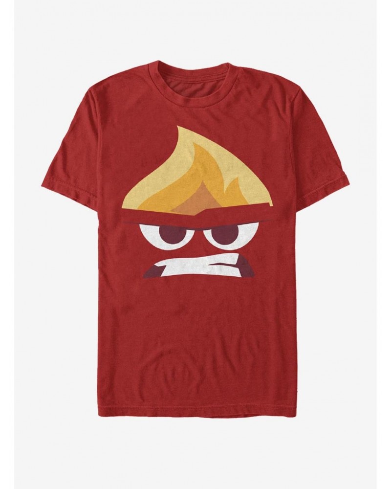 Disney Pixar Inside Out Angry Face T-Shirt $5.35 T-Shirts