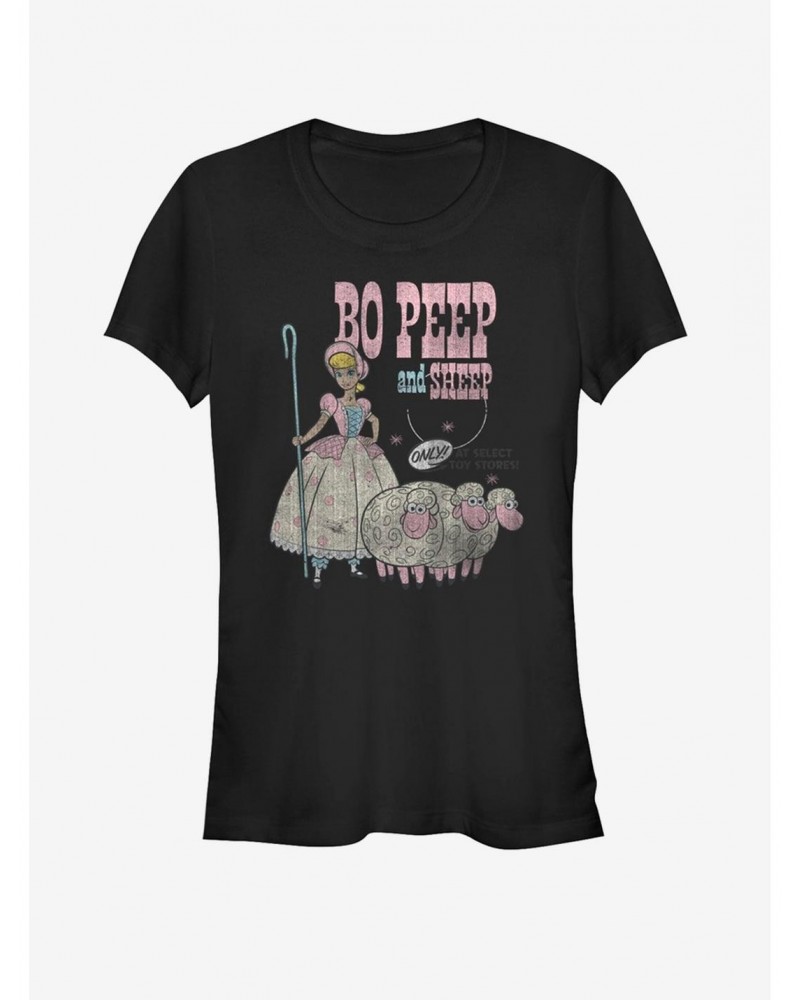 Disney Pixar Toy Story 4 Bo Peep And Sheep Girls T-Shirt $5.40 T-Shirts