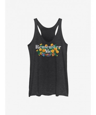 Disney Pixar Coco Remember Me Marigolds Girls Tank $8.52 Tanks