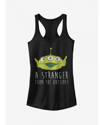 Disney Pixar Toy Story Squeeze Alien Stranger from Outside Girls Tank Top $8.37 Tops