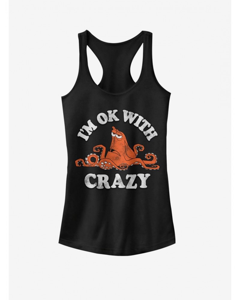 Disney Pixar Finding Dory I'm Ok With Crazy Girls Tank $7.49 Tanks