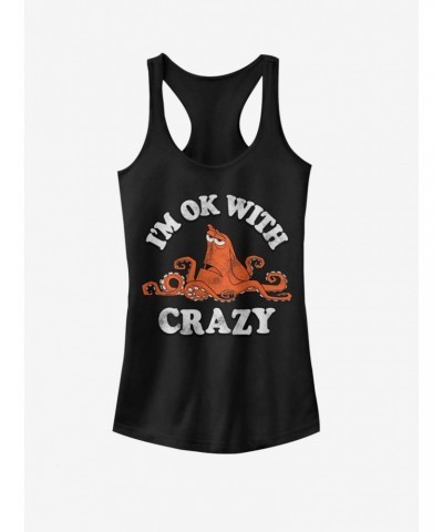 Disney Pixar Finding Dory I'm Ok With Crazy Girls Tank $7.49 Tanks