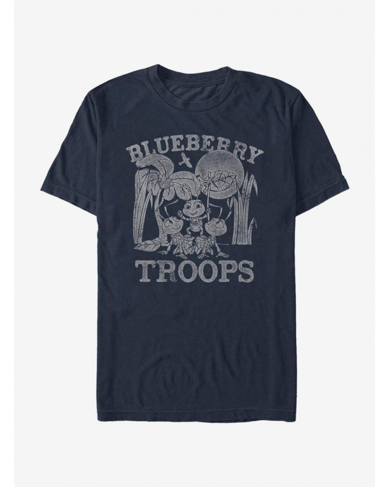 Disney Pixar A Bug's Life Blueberry Troops T-Shirt $7.86 T-Shirts