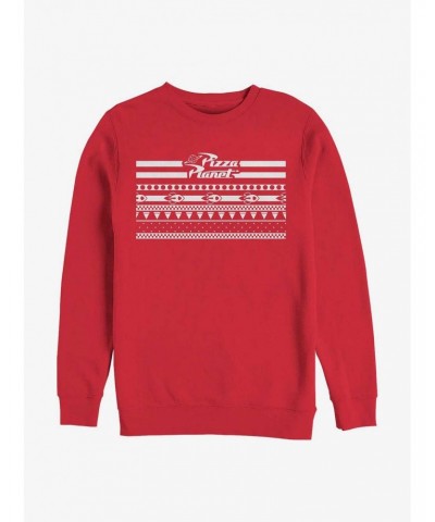 Disney Pixar Toy Story Red Planet Holiday Crew Sweatshirt $11.11 Sweatshirts