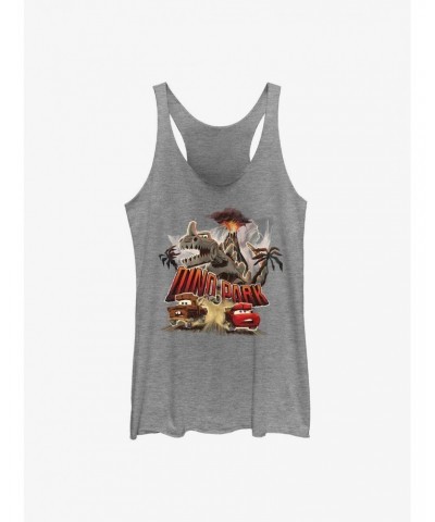 Cars Dino Poster Girls Raw Edge Tank $7.07 Tanks