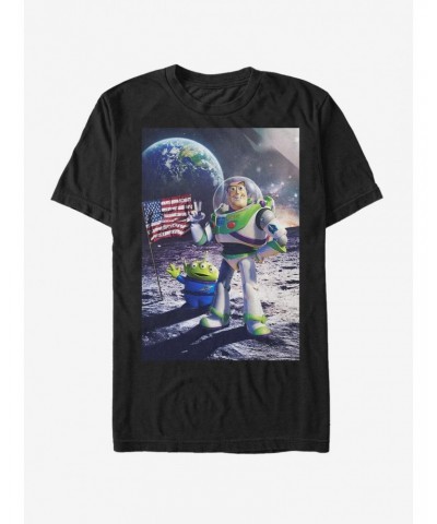 Disney Pixar Toy Story Buzz Lightyear Moon Landing T-Shirt $7.32 T-Shirts