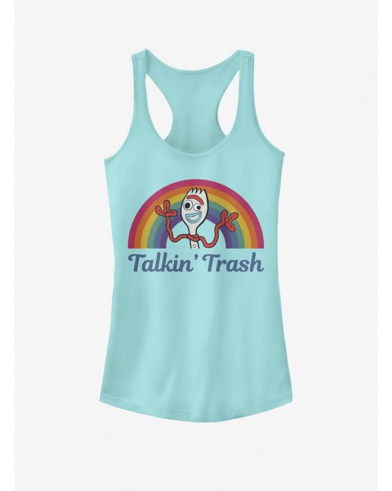 Disney Pixar Toy Story 4 Talkin' Trash Girls Cancun Blue Tank Top $5.23 Tops