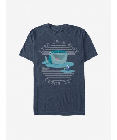 Disney Pixar Finding Dory Destiny Life is A Wave T-Shirt $5.69 T-Shirts