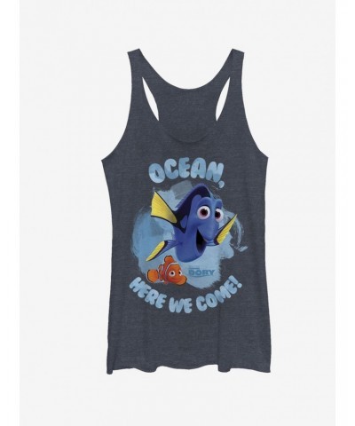 Disney Pixar Finding Dory Ocean Here We Come Girls Tank $7.80 Tanks