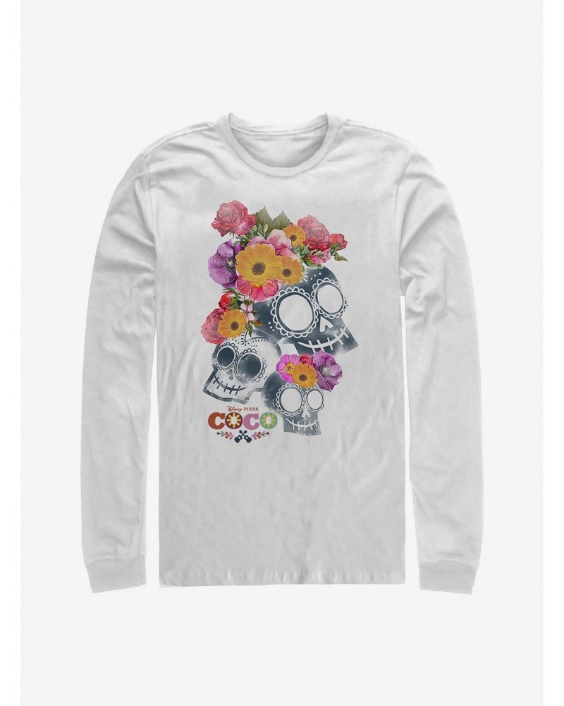 Disney Pixar Coco Calaveras Long-Sleeve T-Shirt $7.60 T-Shirts