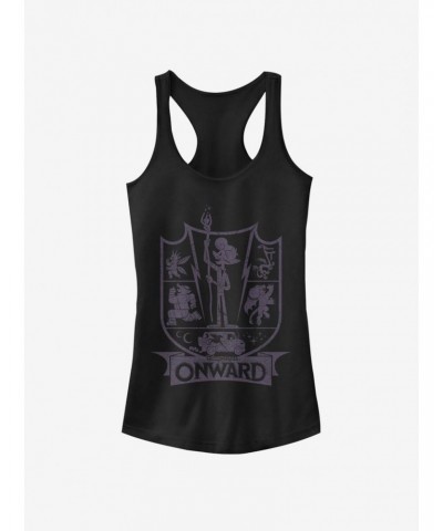 Disney Pixar Onward Char Badge Girls Tank $7.49 Tanks