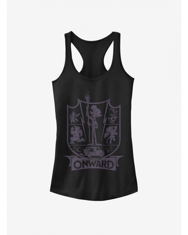 Disney Pixar Onward Char Badge Girls Tank $7.49 Tanks