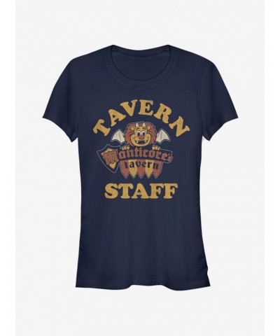 Disney Pixar Onward Tavern Staff Back Girls T-Shirt $8.54 T-Shirts