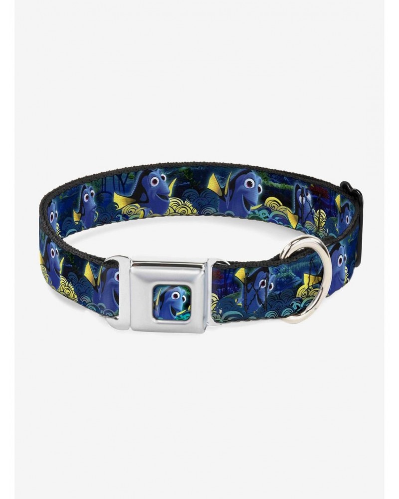 Disney Pixar Finding Nemo Dory Poses Seatbelt Buckle Dog Collar $9.71 Pet Collars