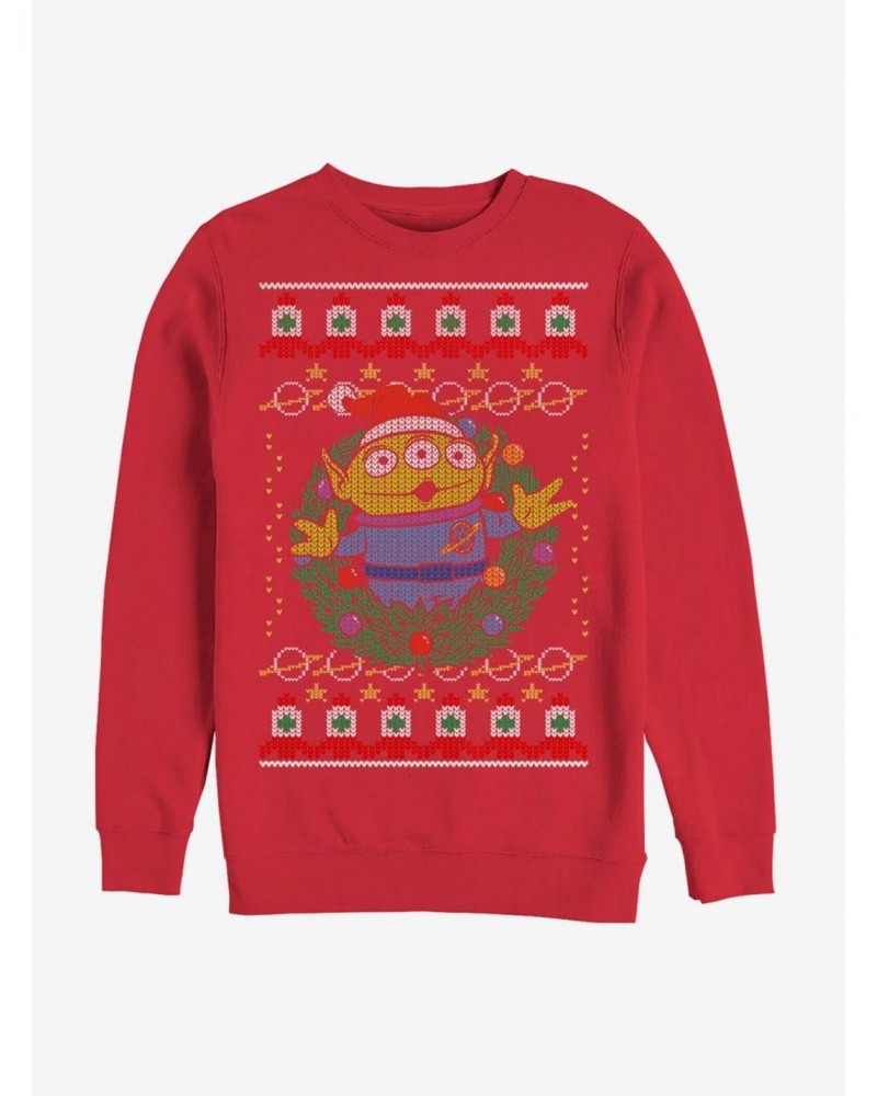 Disney Pixar Toy Story Greetings Ugly Sweater Sweatshirt $9.30 Sweatshirts