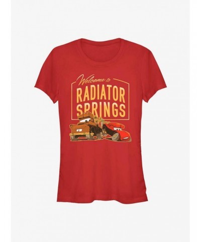 Cars Welcome To Radiator Springs Girls T-Shirt $6.80 T-Shirts