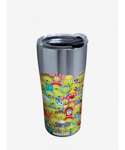 Disney Pixar Toy Story Alien Collage 20oz Stainless Steel Tumbler With Lid $15.36 Tumblers