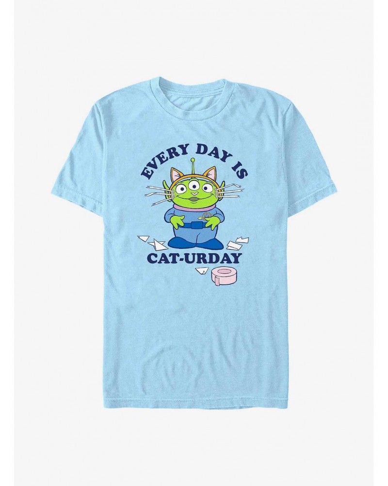 Disney Pixar Toy Story Alien Cat-Urday T-Shirt $7.03 T-Shirts