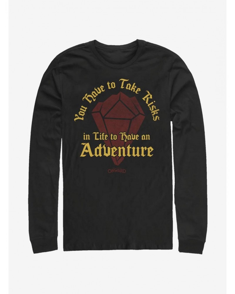 Disney Pixar Onward Risk For Adventure Long-Sleeve T-Shirt $8.98 T-Shirts