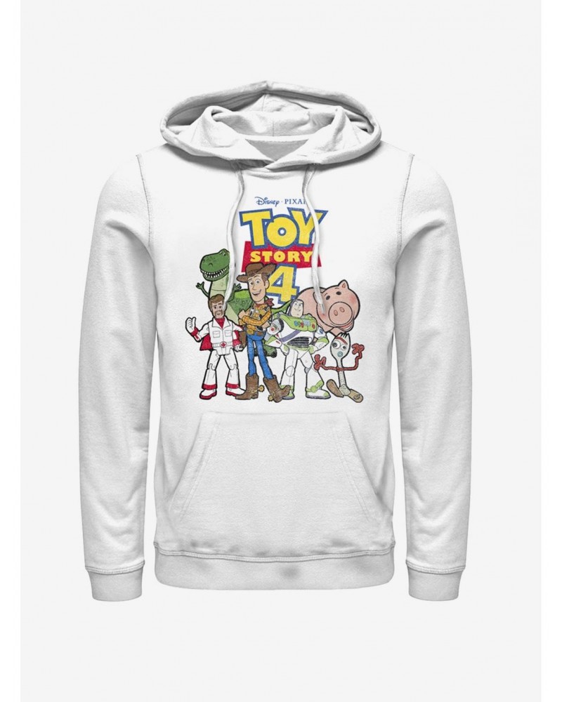 Disney Pixar Toy Story 4 Toy Crew Hoodie $10.37 Hoodies