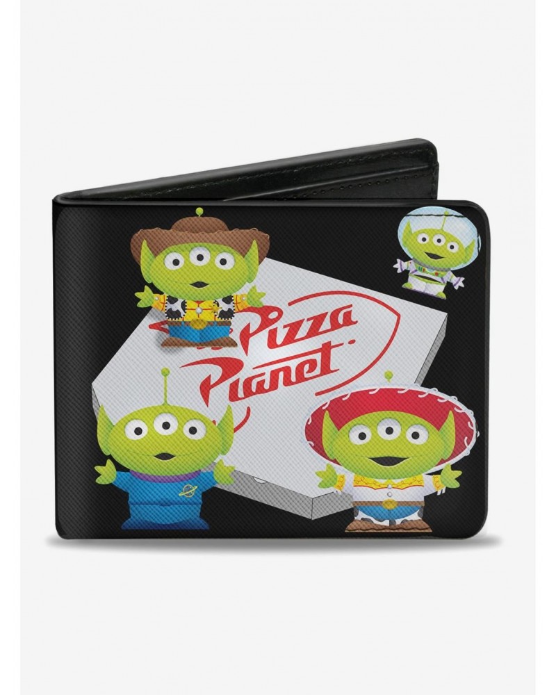 Disney Pixar Toy Story Pizza Planet Aliens Bi-fold Wallet $8.99 Wallets