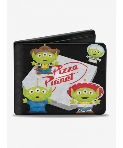 Disney Pixar Toy Story Pizza Planet Aliens Bi-fold Wallet $8.99 Wallets