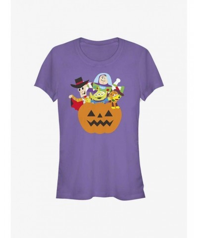 Disney Pixar Toy Story Pumpkin Surprise Characters Girls T-Shirt $6.45 T-Shirts