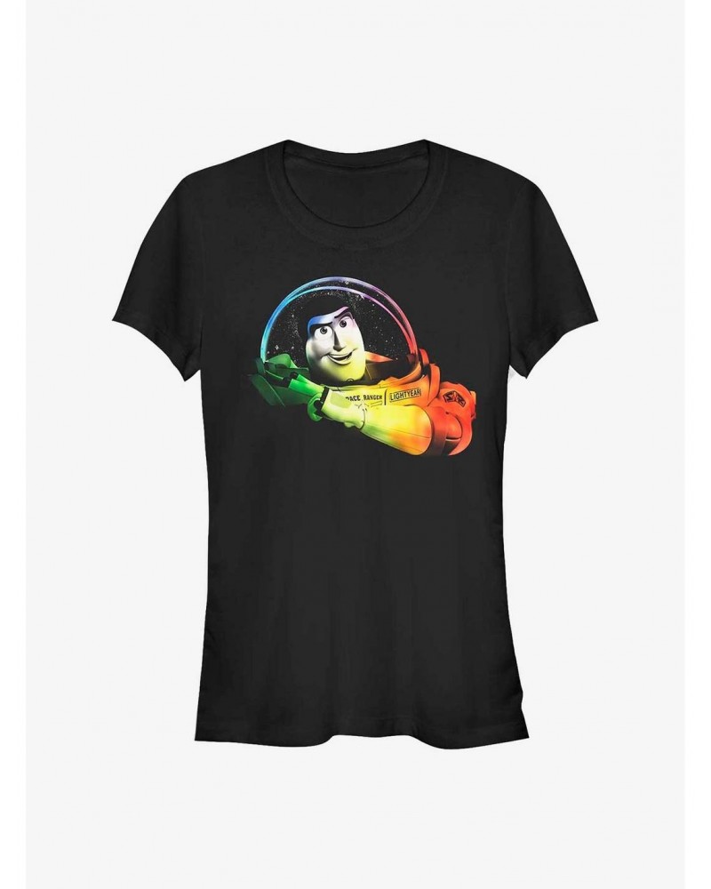 Disney Pixar Toy Story Rainbow Buzz Girls T-Shirt $5.40 T-Shirts