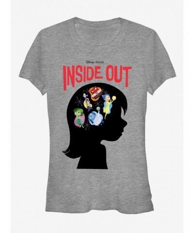 Disney Pixar Inside Out Riley Emotions Silhouette Girls T-Shirt $6.62 T-Shirts