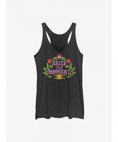 Disney Pixar Coco Seize Your Moment Emblem Girls Tank $8.52 Tanks