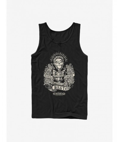 Disney Pixar Coco Mama Knows Best Tank $6.45 Tanks