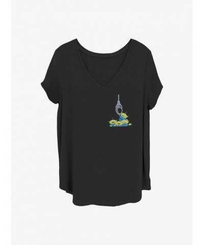 Disney Pixar Toy Story Pocket Print Girls T-Shirt Plus Size $7.89 T-Shirts