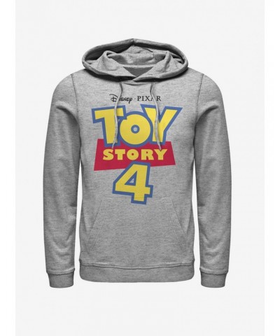 Disney Pixar Toy Story 4 Full Color Logo Hoodie $11.94 Hoodies