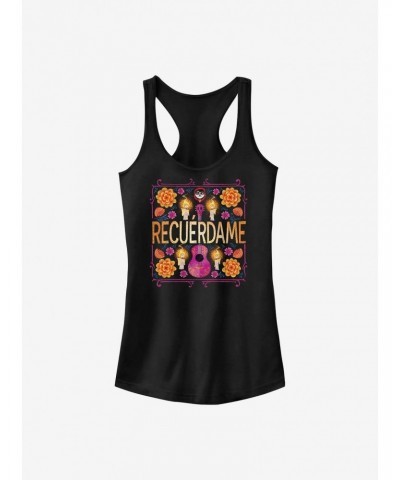 Disney Pixar Coco Recuerdame Girls Tank $6.45 Tanks