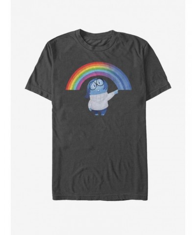 Disney Pixar Inside Out Sadness Rainbow T-Shirt $7.03 T-Shirts