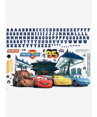 Disney Pixar Cars Peel And Stick Giant Wall Decals With Alphabet $9.77 Merchandises