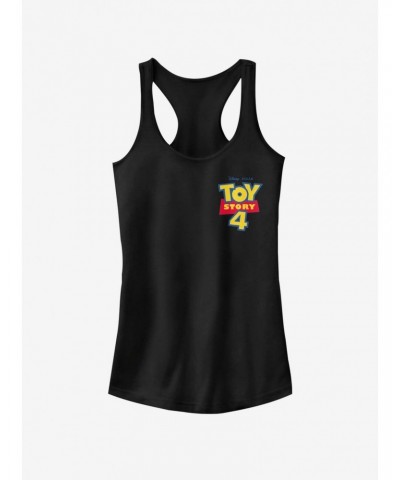 Disney Pixar Toy Story 4 Chest Color Logo Girls Tank $8.37 Tanks