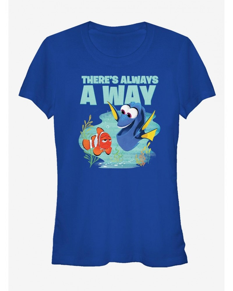 Disney Pixar Finding Nemo Always A Way Girls T-Shirt $7.67 T-Shirts