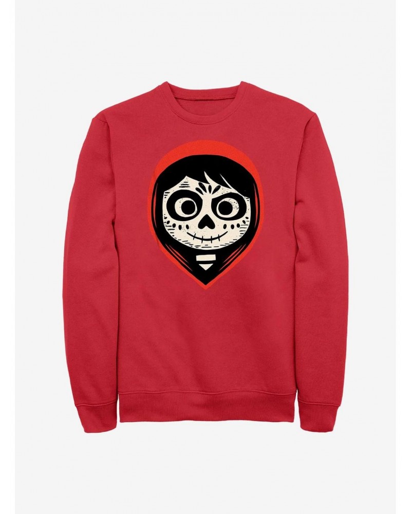 Disney Pixar Coco Dia De Los Muertos Crew Sweatshirt $12.40 Sweatshirts