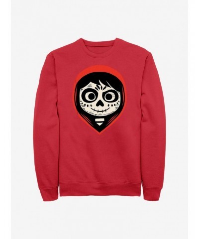 Disney Pixar Coco Dia De Los Muertos Crew Sweatshirt $12.40 Sweatshirts