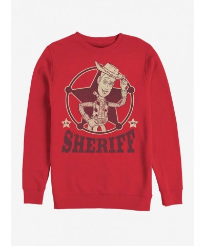 Disney Pixar Toy Story Sheriff Woody Crew Sweatshirt $10.07 Sweatshirts