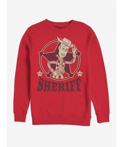 Disney Pixar Toy Story Sheriff Woody Crew Sweatshirt $10.07 Sweatshirts