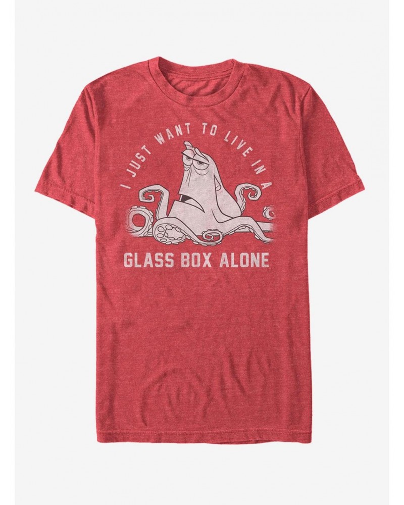 Disney Pixar Finding Dory Hank Glass Box Alone T-Shirt $7.53 T-Shirts